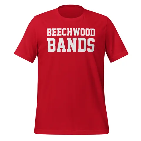 Red T-Shirt (Beechwood Bands)