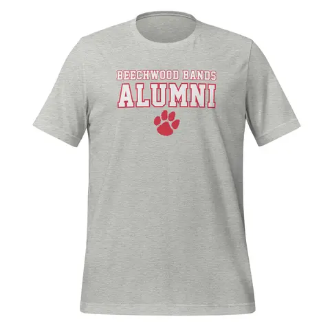 Alumni - Block Letters - T-Shirt (Athletic Heather)