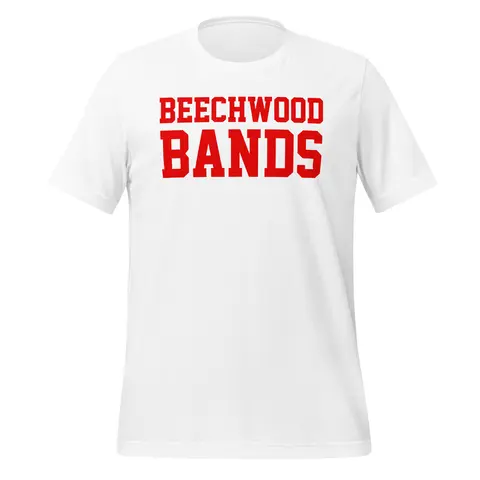 White Beechwood Bands T-Shirt