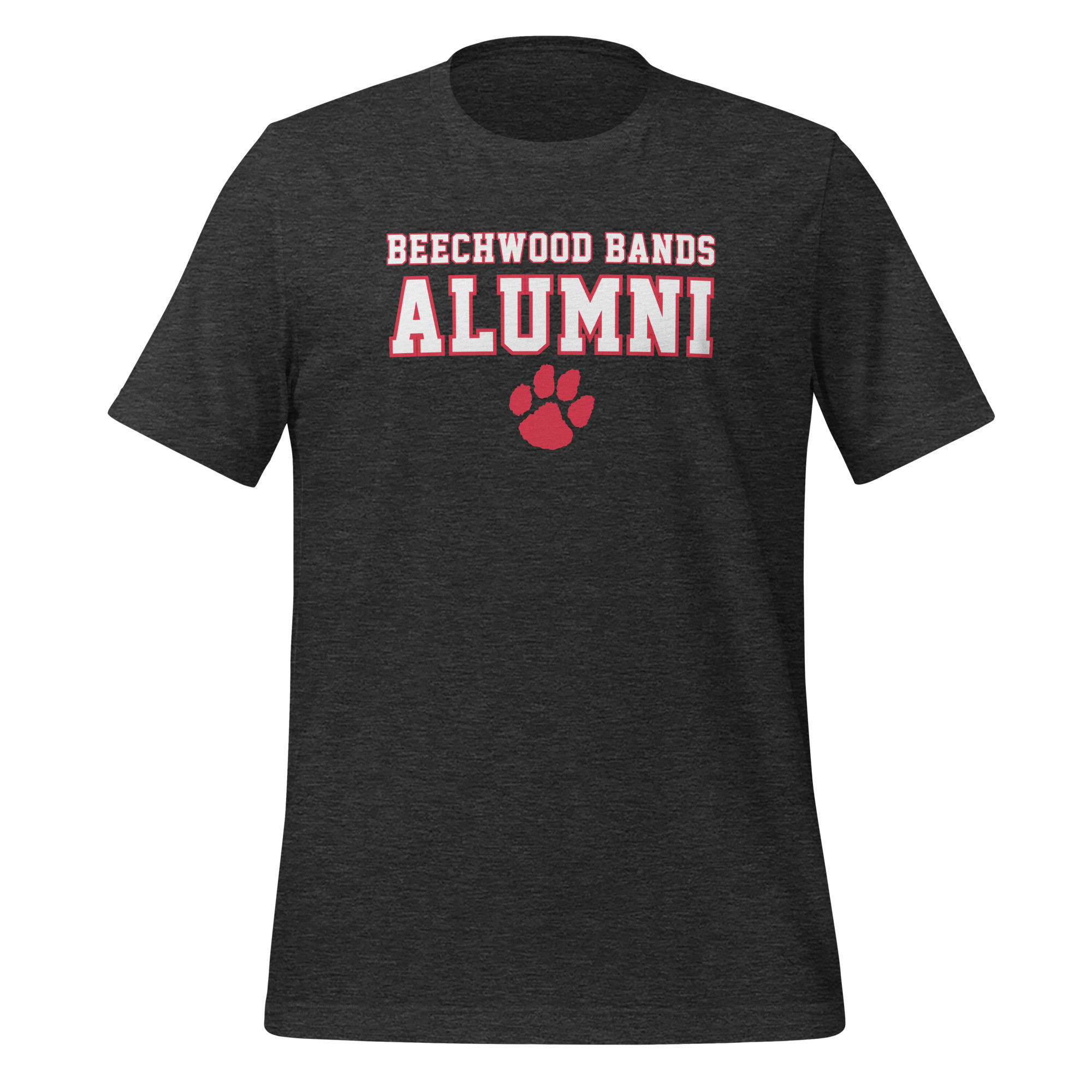 Alumni - Block Letters - T-Shirt (Dark Grey Heather)