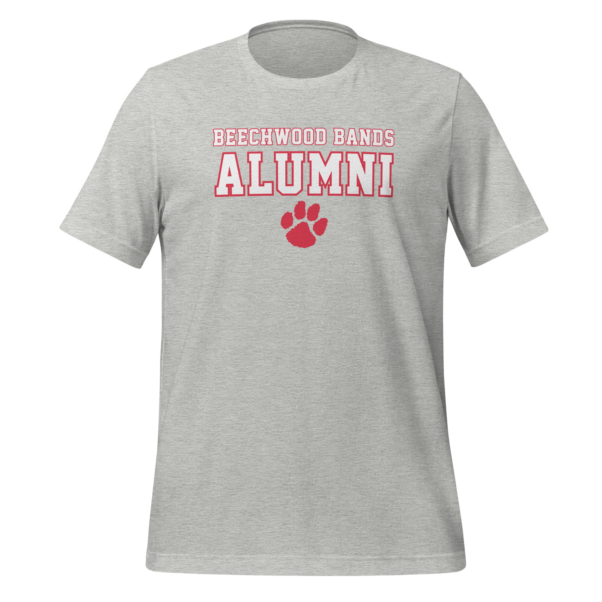 Alumni - Block Letters - T-Shirt (Athletic Heather)
