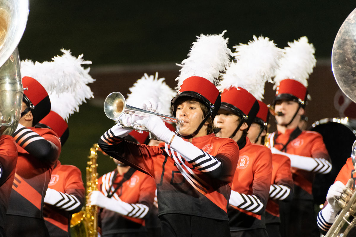 Beechwood band students performing